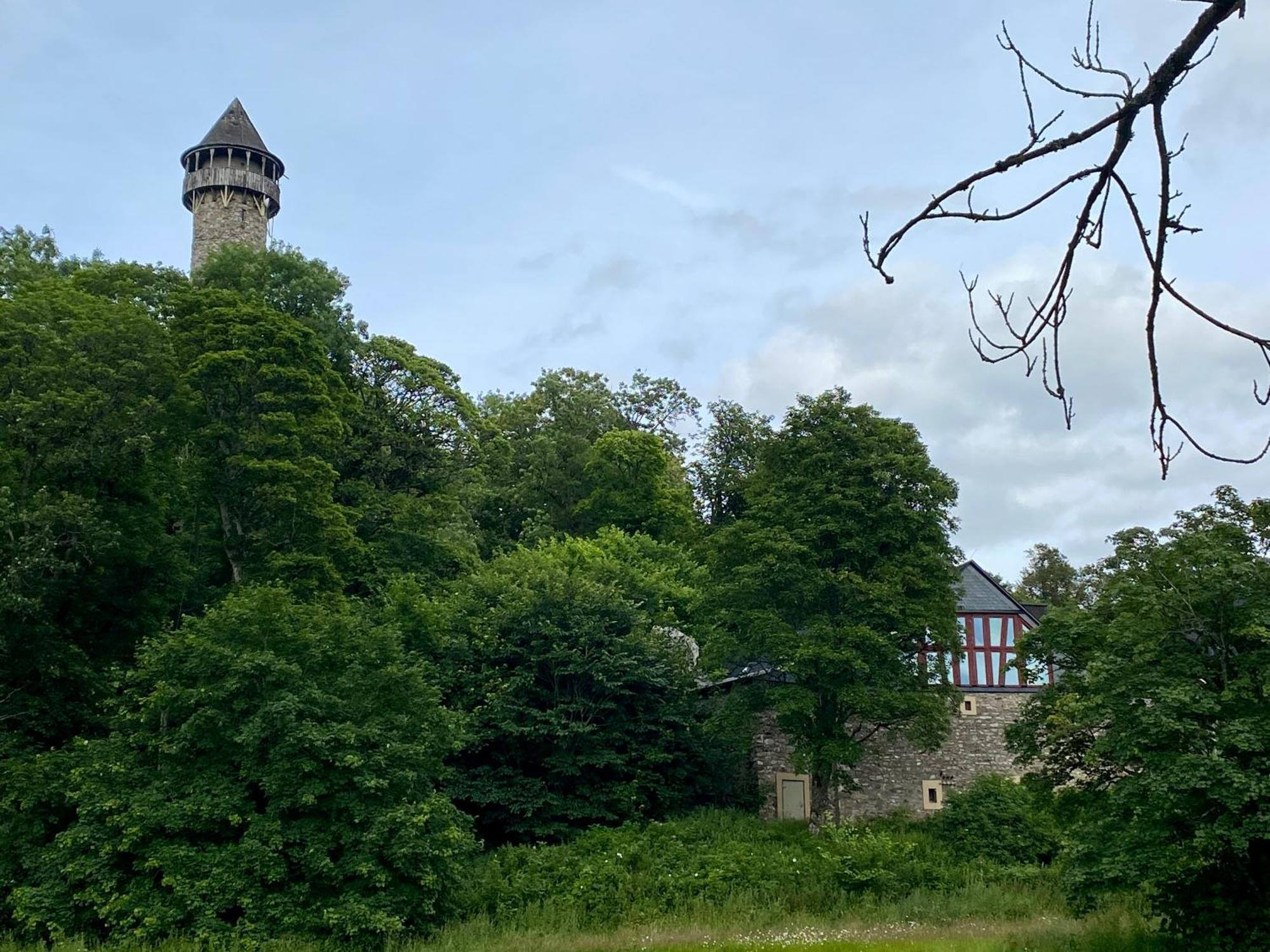Ferienwohnung An Der Wildenburg Kempfeld Esterno foto